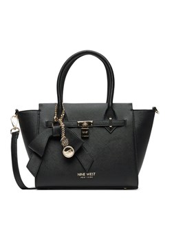 Torebka Nine West CEO-Chelsea-Charm-II-LX10185 Czarny ze sklepu eobuwie.pl w kategorii Torby Shopper bag - zdjęcie 185445818