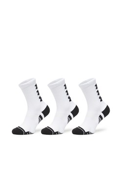 Under Armour Zestaw 3 par wysokich skarpet męskich UA Perform Tech 3p Crew 1379515 Biały ze sklepu MODIVO w kategorii Skarpetki męskie - zdjęcie 185446118
