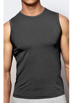 Atlantic tank top męski BMV-047-GRAFITOWY, Kolor grafitowy, Rozmiar XL, ATLANTIC ze sklepu Primodo w kategorii Podkoszulki męskie - zdjęcie 185447128