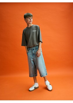 Reserved - Jeansowe szorty - niebieski ze sklepu Reserved w kategorii Spodenki chłopięce - zdjęcie 185449436