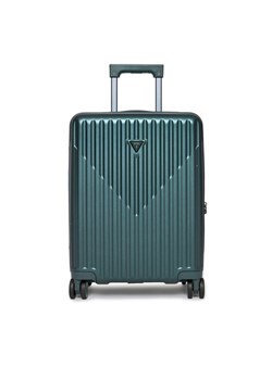 Guess Walizka kabinowa TMOLPC P4401 Zielony ze sklepu MODIVO w kategorii Walizki - zdjęcie 185451155