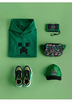 Reserved - Bluza Minecraft - zielony ze sklepu Reserved w kategorii Bluzy chłopięce - zdjęcie 185451809