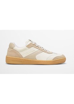 Marc O´Polo Skórzane sneakersy w kolorze kremowo-beżowym ze sklepu Limango Polska w kategorii Buty sportowe damskie - zdjęcie 185452289