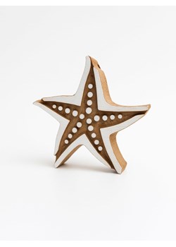Samimi Stempel &quot;Sea Star&quot; w kolorze jasnobrązowo-białym - 10 x 10 cm ze sklepu Limango Polska w kategorii Zabawki - zdjęcie 185452457