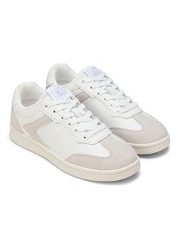 Marc O´Polo Skórzane sneakersy w kolorze biało-beżowym ze sklepu Limango Polska w kategorii Buty sportowe damskie - zdjęcie 185452787