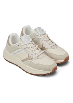Marc O´Polo Skórzane sneakersy w kolorze beżowym ze sklepu Limango Polska w kategorii Buty sportowe damskie - zdjęcie 185452919