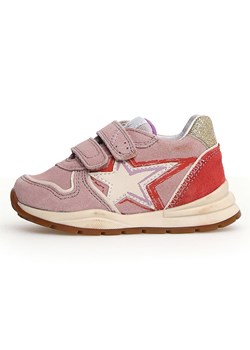 Naturino Skórzane sneakersy &quot;Roy&quot; w kolorze jasnoróżowym ze sklepu Limango Polska w kategorii Buty sportowe dziecięce - zdjęcie 185453189