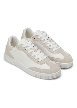Marc O´Polo Skórzane sneakersy w kolorze kremowo-beżowym ze sklepu Limango Polska w kategorii Buty sportowe damskie - zdjęcie 185453405