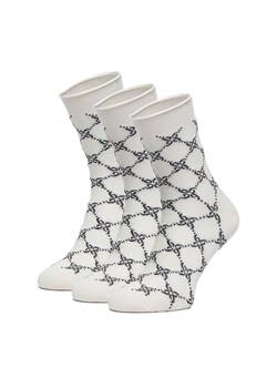 Skarpetki NINE WEST CEO_BR_NW_SILVER_01_Z_AW25 (3 PACK) ze sklepu ccc.eu w kategorii Skarpetki damskie - zdjęcie 185454378