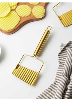 Sinsay - Nóż karbowany do krojenia warzyw - złoty ze sklepu Sinsay w kategorii Akcesoria kuchenne - zdjęcie 185458008