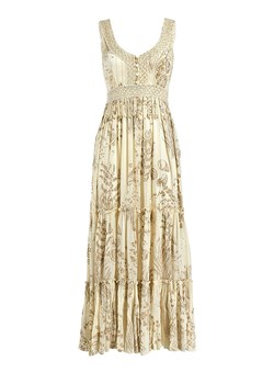 BLE Sukienka w kolorze beżowym ze sklepu Limango Polska w kategorii Sukienki - zdjęcie 185458185