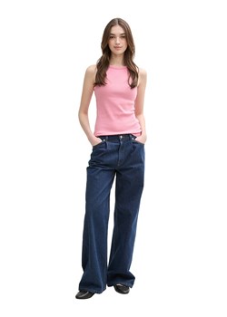 TOM TAILOR Denim Top w kolorze jasnoróżowym ze sklepu Limango Polska w kategorii Bluzki damskie - zdjęcie 185458228