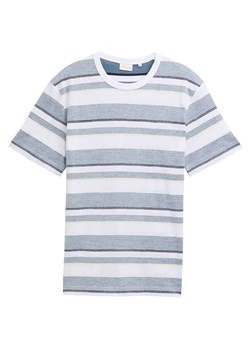 Tom Tailor Koszulka w kolorze niebiesko-białym ze sklepu Limango Polska w kategorii T-shirty męskie - zdjęcie 185458449