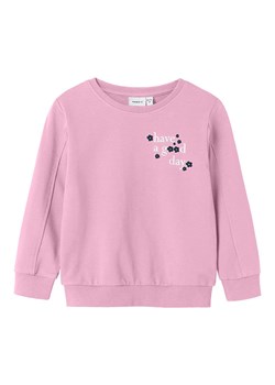 name it Bluza &quot;Linka&quot; w kolorze różowym ze sklepu Limango Polska w kategorii Bluzy dziewczęce - zdjęcie 185458489