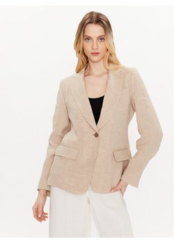 Weekend Max Mara Marynarka Nalut 2350410431 Beżowy Regular Fit ze sklepu MODIVO w kategorii Marynarki damskie - zdjęcie 185459376