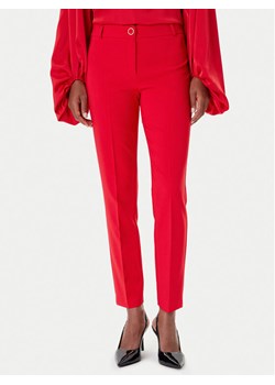 Rinascimento Chinosy CFC0125410003 Czerwony Skinny Fit ze sklepu MODIVO w kategorii Spodnie damskie - zdjęcie 185459388