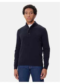 Barbour Sweter Patch Half Zip MKN0585NY91 Granatowy Regular Fit ze sklepu MODIVO w kategorii Swetry męskie - zdjęcie 185459417