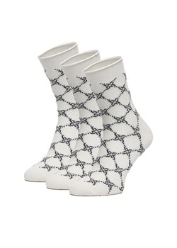 Skarpety Nine West CEO_BR_NW_Silver_01_Z_AW25 (3 PACK) Czarny ze sklepu eobuwie.pl w kategorii Skarpetki damskie - zdjęcie 185462317