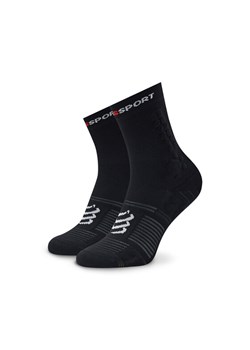 Skarpety wysokie unisex Compressport Pro Racing V4.0 Trail U XU00048B Czarny ze sklepu eobuwie.pl w kategorii Skarpetki męskie - zdjęcie 185462326