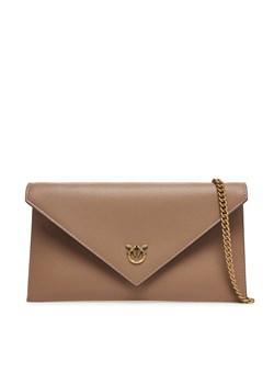 Torebka PINKO Flat Purse Mini AI 25-26 PCPL 105347 A0F1 Brązowy ze sklepu eobuwie.pl w kategorii Kopertówki - zdjęcie 185462435
