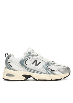 Sneakersy New Balance U530ESA W Srebrny ze sklepu eobuwie.pl w kategorii Buty sportowe damskie - zdjęcie 185462538
