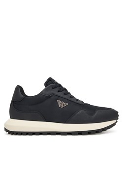 Emporio Armani Sneakersy EM003738 AF19532 MB007 Granatowy - id: 0000305529480 - marki Emporio Armani - 185464165 Emporio Armani Sneakersy EM003738 AF19532 MB007 Granatowy ze sklepu MODIVO w kategorii Buty sportowe męskie - zdjęcie 185464165