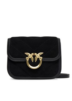 PINKO Torebka Love Box Bag Fl Mini AI 25-26 PLTT 104297 A2JH Czarny ze sklepu MODIVO w kategorii Listonoszki - zdjęcie 185464265