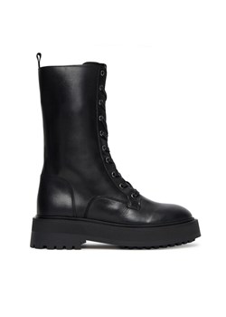 Aeronautica Militare Trapery 252SC0313DPL00254 Czarny ze sklepu MODIVO w kategorii Kozaki damskie - zdjęcie 185464327