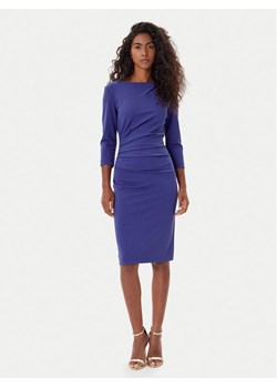 Rinascimento Sukienka koktajlowa CFC0126154003 Fioletowy Slim Fit ze sklepu MODIVO w kategorii Sukienki - zdjęcie 185464329
