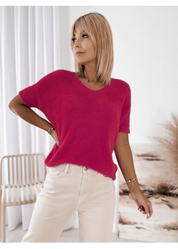 sweter hemsora ciemnoróżowy one size ze sklepu UBRA w kategorii Swetry damskie - zdjęcie 185465779