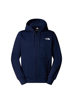 Bluza męska The North Face Simple Dome Full Zip 0A89FD8K21 - granatowa ze sklepu streetstyle24.pl w kategorii Bluzy męskie - zdjęcie 185465906