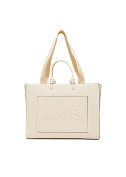 Torebka TOUS Amaya La Rue New 2002025801 Beżowy ze sklepu eobuwie.pl w kategorii Torby Shopper bag - zdjęcie 185466175