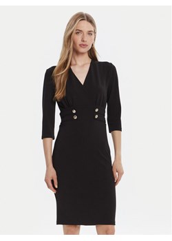 Rinascimento Sukienka koktajlowa CFC0126151003 Czarny Slim Fit ze sklepu MODIVO w kategorii Sukienki - zdjęcie 185466337