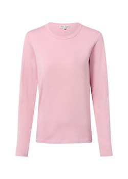 Marie Lund Damska koszulka z długim rękawem Kobiety Bawełna brudny róż jednolity ze sklepu vangraaf w kategorii Bluzki damskie - zdjęcie 185466765