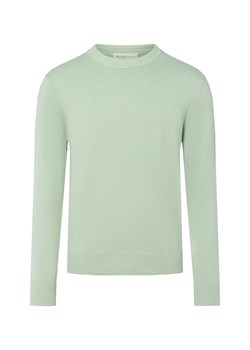 Tom Tailor Denim Męski sweter z dzianiny Mężczyźni Bawełna miętowy jednolity ze sklepu vangraaf w kategorii Swetry damskie - zdjęcie 185466785