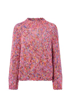 Rich & Royal Damski sweter z grubej dzianiny Kobiety dzianina grubo tkana wielokolorowy marmurkowy - id: 782293-0001-09920 - marki Rich & Royal - 185466788 Rich & Royal Damski sweter z grubej dzianiny Kobiety dzianina grubo tkana wielokolorowy marmurkowy ze sklepu vangraaf w kategorii Swetry damskie - zdjęcie 185466788