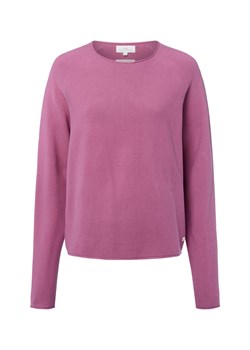 Fynch-Hatton Damska koszulka z długim rękawem Kobiety Bawełna malinowy jednolity ze sklepu vangraaf w kategorii Bluzki damskie - zdjęcie 185466798