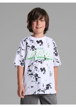 Sinsay - Koszulka z nadrukiem - biały ze sklepu Sinsay w kategorii T-shirty chłopięce - zdjęcie 185468979