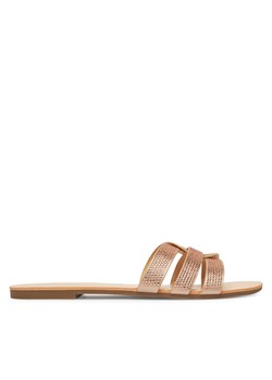Klapki ONLY Shoes 15340950 Różowe złoto ze sklepu eobuwie.pl w kategorii Klapki damskie - zdjęcie 185469339