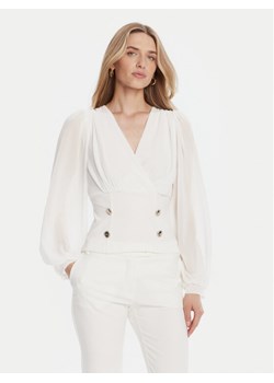 Rinascimento Bluzka CFC0126180003 Biały Regular Fit ze sklepu MODIVO w kategorii Bluzki damskie - zdjęcie 185469597