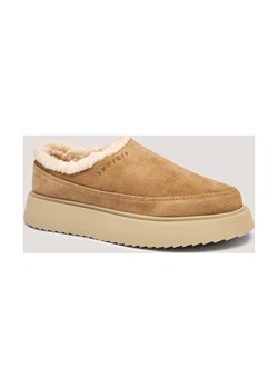 INUIKII Skórzane mule CLASSIC MICRO | shearling | z dodatkiem wełny ze sklepu Gomez Fashion Store w kategorii Klapki damskie - zdjęcie 185470587