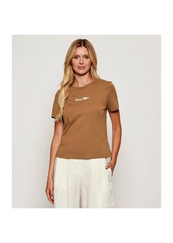 Tommy Hilfiger T-shirt | Regular Fit ze sklepu Gomez Fashion Store w kategorii Bluzki damskie - zdjęcie 185470655