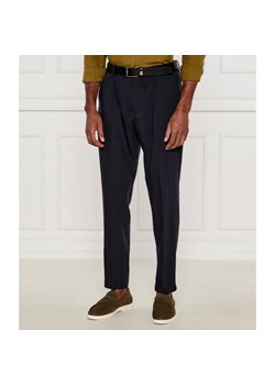 BOSS BLACK Lniane spodnie P-Perin-RDS-PL-WG252 | Slim Fit ze sklepu Gomez Fashion Store w kategorii Spodnie męskie - zdjęcie 185471996