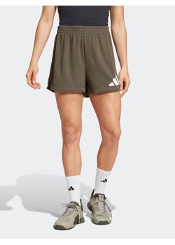 adidas Szorty w kolorze khaki ze sklepu Limango Polska w kategorii Szorty - zdjęcie 185472416