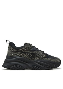 Sneakersy Steve Madden Privy SM19000082 Czarny ze sklepu eobuwie.pl w kategorii Buty sportowe damskie - zdjęcie 185472955