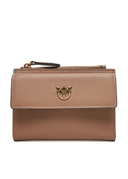 PINKO Duży Portfel Damski Compact Wallet AI 25-26 PCPL 103612 A29Q Beżowy ze sklepu MODIVO w kategorii Portfele damskie - zdjęcie 185473438