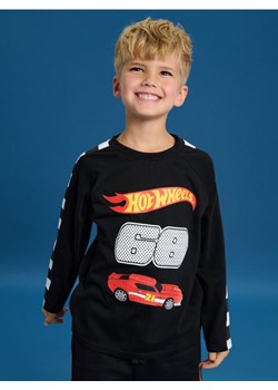 Sinsay - Koszulka z długimi rękawami Hot Wheels - czarny - id: 031FC-99X - marki Sinsay - 185478958 Sinsay - Koszulka z długimi rękawami Hot Wheels - czarny ze sklepu Sinsay w kategorii T-shirty chłopięce - zdjęcie 185478958