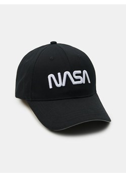 Sinsay - Czapka z daszkiem NASA - czarny ze sklepu Sinsay w kategorii Czapki z daszkiem męskie - zdjęcie 185479096