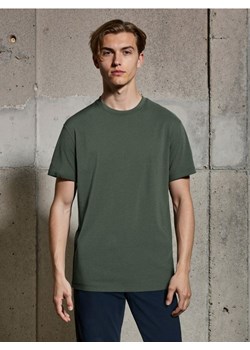 Sinsay - Koszulka basic - zielony ze sklepu Sinsay w kategorii T-shirty męskie - zdjęcie 185479367