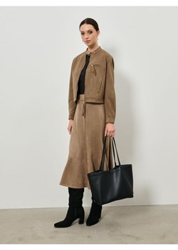 Sinsay - Torebka shopper z imitacji skóry - czarny ze sklepu Sinsay w kategorii Torby Shopper bag - zdjęcie 185479385
